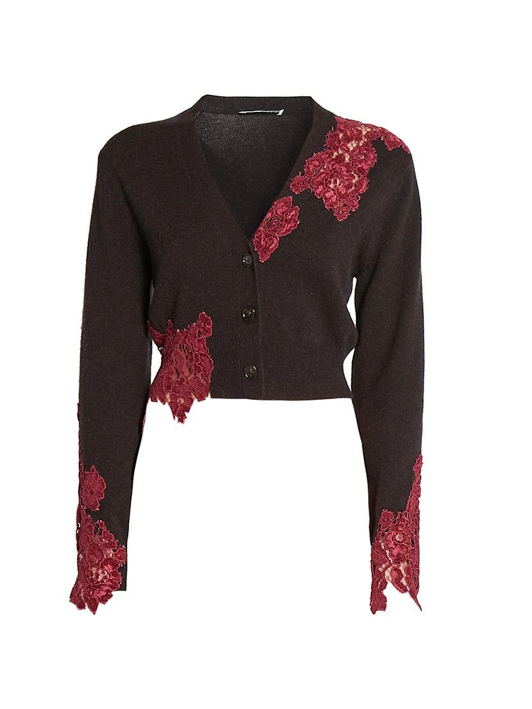 Klarus Lace Inset Cardigan