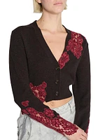 Klarus Lace Inset Cardigan