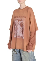 Edra Layered Graphic T-Shirt