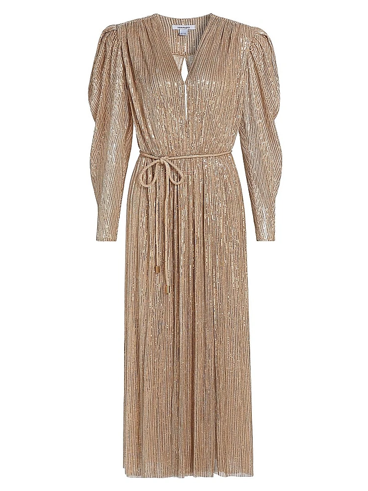 Scintilla Embellished Midi-Dress