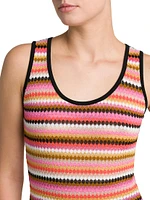 Striped Knit Tank Top