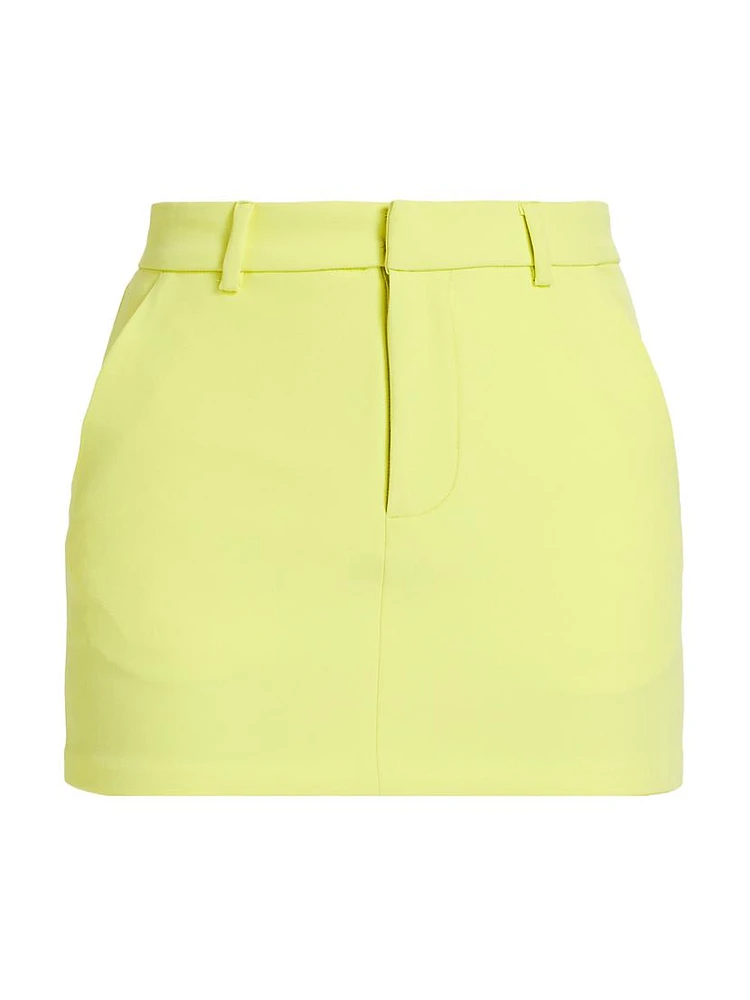 Daphne Stretch Crepe Miniskort