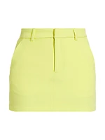 Daphne Stretch Crepe Miniskort