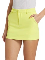 Daphne Stretch Crepe Miniskort