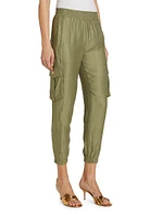 Barbara Linen Joggers