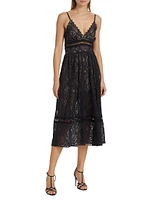 Lucinda Lace Midi-Dress