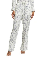 Damani Seashell Chainlink Drawstring Pants