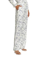 Damani Seashell Chainlink Drawstring Pants