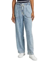 Ryan Drawstring Denim Pants