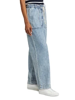 Ryan Drawstring Denim Pants