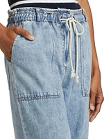 Ryan Drawstring Denim Pants