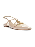 Tita Patent Leather Slingback Flats