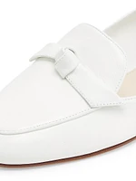 Clarita Leather Belgian Loafers