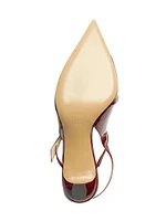 Tita 60MM Patent Leather Slingback Pumps