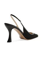 Olivia 85MM Suede Cap-Toe Pumps