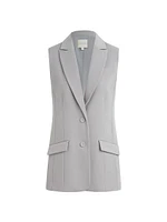 The Nadine Two-Button Blazer Vest