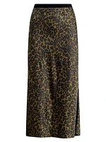 The Josie Leopard Skirt