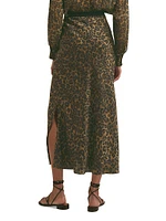 The Josie Leopard Skirt