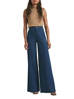 The Fancy Mischa Wide-Leg Denim Pants