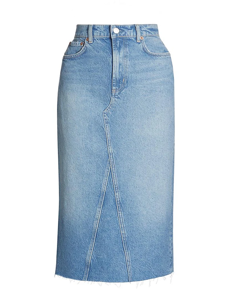 Highland Denim Skirt