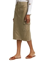 Highland Cargo Midi-Skirt