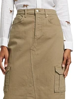 Highland Cargo Midi-Skirt