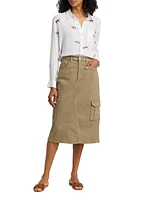 Highland Cargo Midi-Skirt