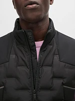 Water-Repellent Gilet with Quilting Jacket