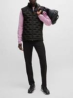 Water-Repellent Gilet with Quilting Jacket