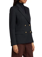 Veda Wool Double-Breasted Jacket