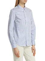 Dyllan Striped Cotton Shirt