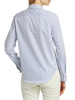 Dyllan Striped Cotton Shirt