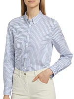 Dyllan Striped Cotton Shirt