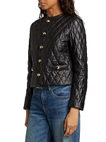 Amy Quilted Leather Jacket