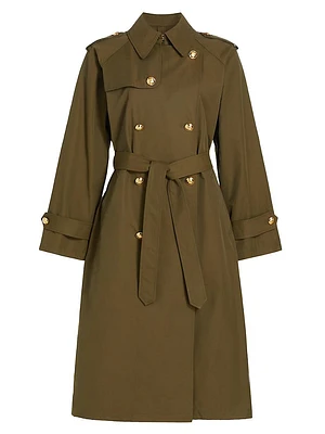 Toussaint Cotton-Blend Trench Coat