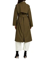 Toussaint Cotton-Blend Trench Coat