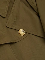 Toussaint Cotton-Blend Trench Coat