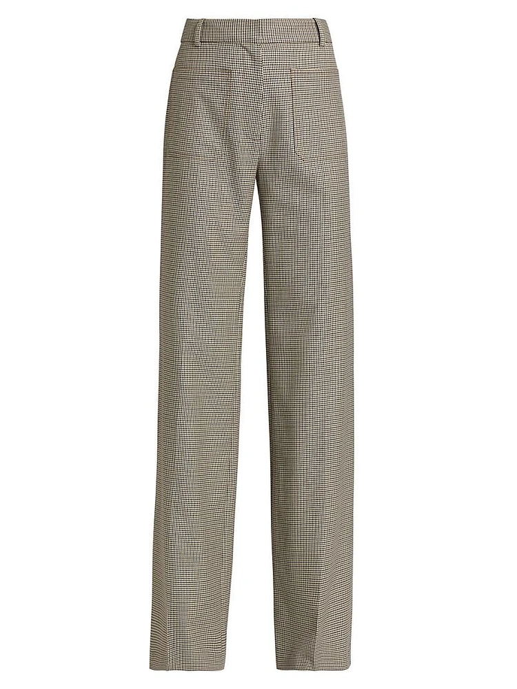 Christophe Plaid Virgin Wool Pants