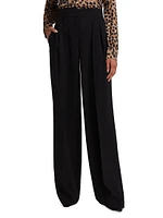 Pleated Slouch Trousers