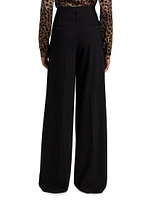 Pleated Slouch Trousers