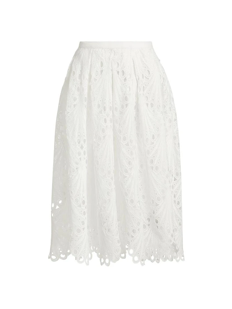 Sally Eyelet Skirt