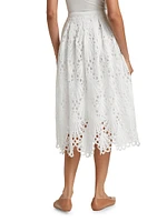 Sally Eyelet Skirt