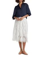 Sally Eyelet Skirt