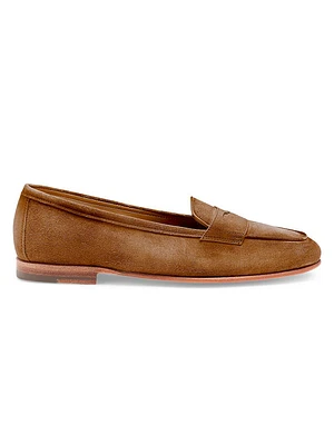 Suede Loafers