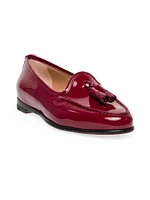 Patent Leather Tassel Loafers