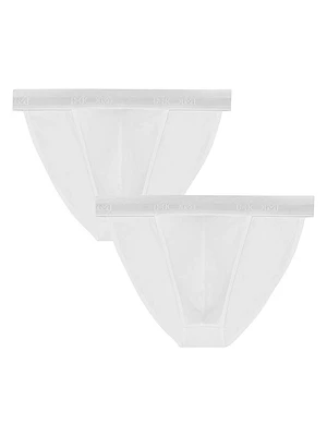 2-Pack Tanga Cotton-Blend Brief Set