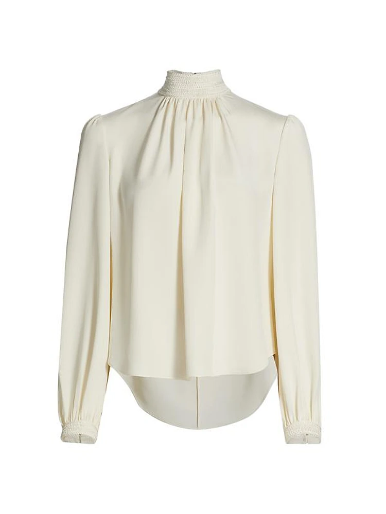 Silk Crepe Blouse