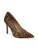 Hazel Animal Leather Pumps