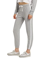 Sonia Fleece Stripe Jogger Sweatpants