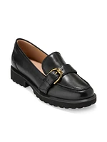 Giana 30MM Buckle Lug-Sole Loafers